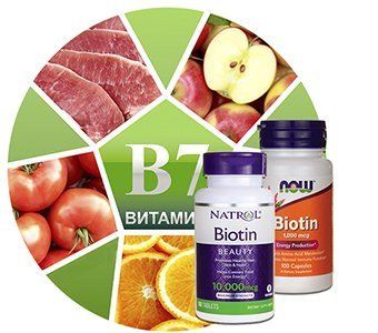Недостаток витамина B7