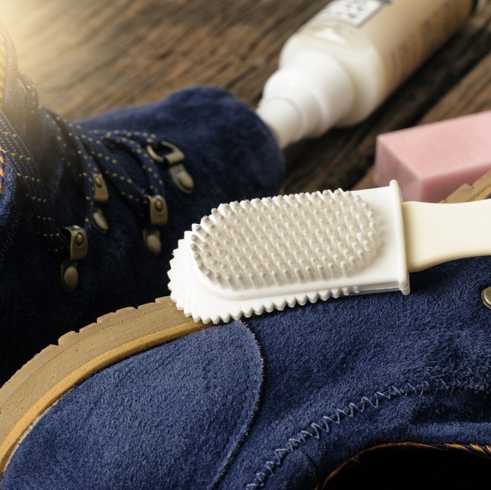 Как почистить замшевую обувь в домашних условиях удаляем разводы от соли