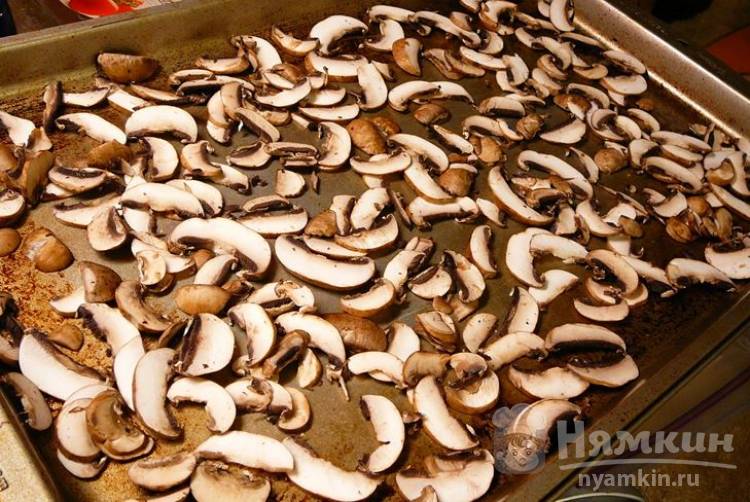 Белые грибы в сушилке