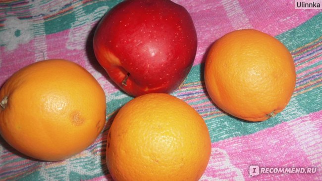 Рассмотрим популярные вариации разгрузочного дня на апельсинах