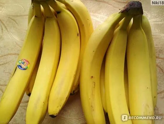 Рацион питания трехдневной банановой диеты