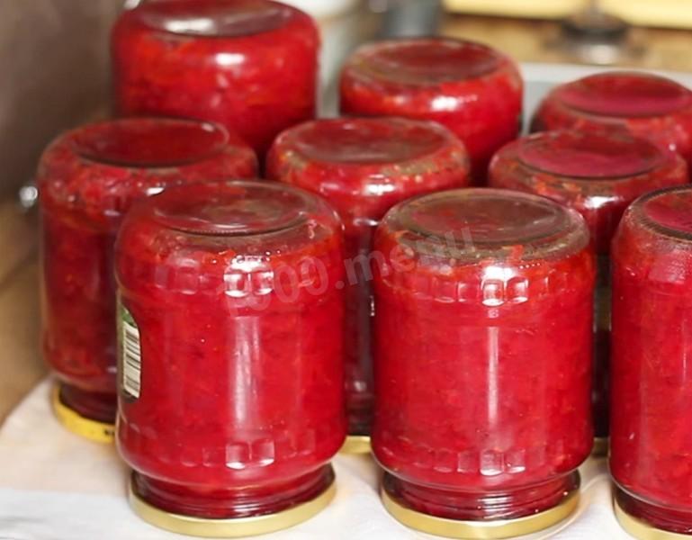 Борщ на зиму в банках рецепты заготовок со свеклой и капустой томатной пастой и без нее